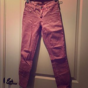 True Religion pink jeans